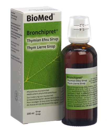 BRONCHIPRET Thymian Efeu Sirup Fl 100 ml – Bild 3