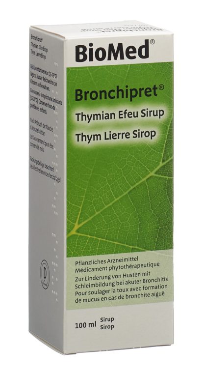 BRONCHIPRET Thymian Efeu Sirup Fl 100 ml – Bild 2