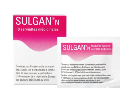 SULGAN-N Medizinal-Tüchlein in Sachets 10 Stk – Bild 6