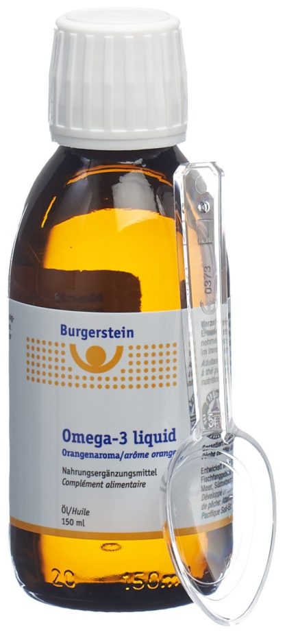 BURGERSTEIN Omega-3 liquid Fl 150 ml – Bild 4