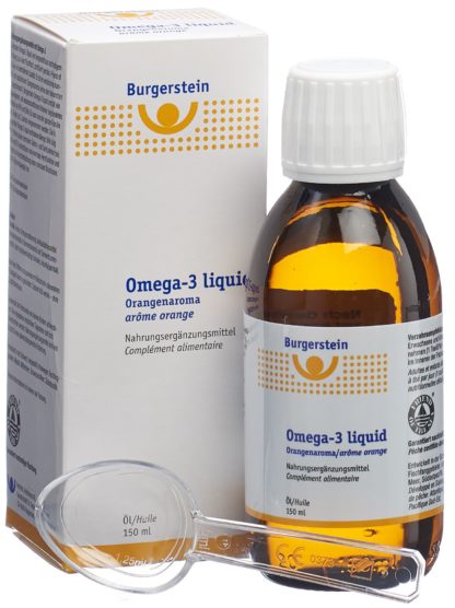 BURGERSTEIN Omega-3 liquid Fl 150 ml – Bild 3
