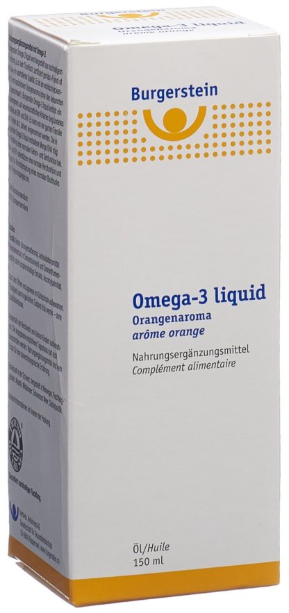 BURGERSTEIN Omega-3 liquid Fl 150 ml – Bild 2