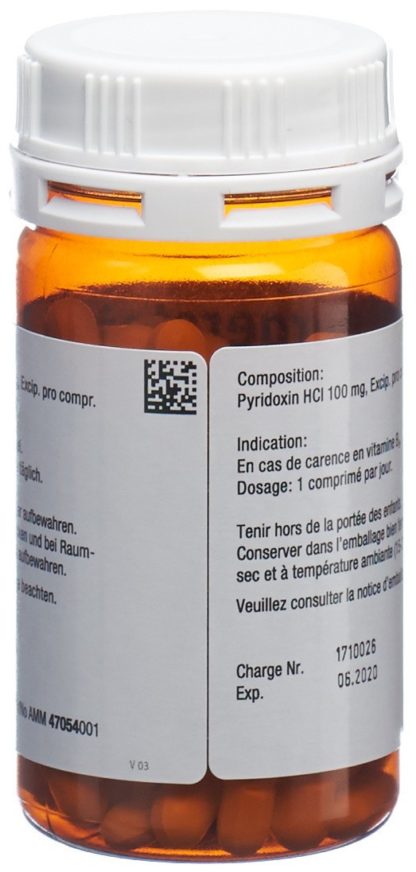 BURGERSTEIN Vitamin B6 Tabl 100 mg Ds 100 Stk – Bild 8
