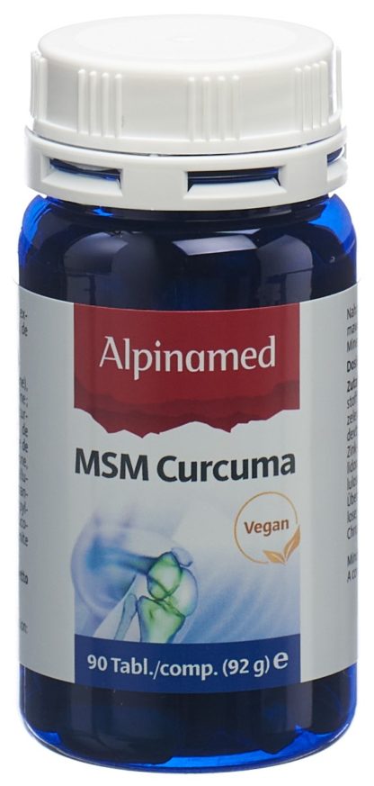 ALPINAMED MSM Curcuma Tabl Ds 90 Stk – Bild 7