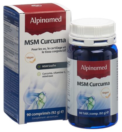 ALPINAMED MSM Curcuma Tabl Ds 90 Stk – Bild 6