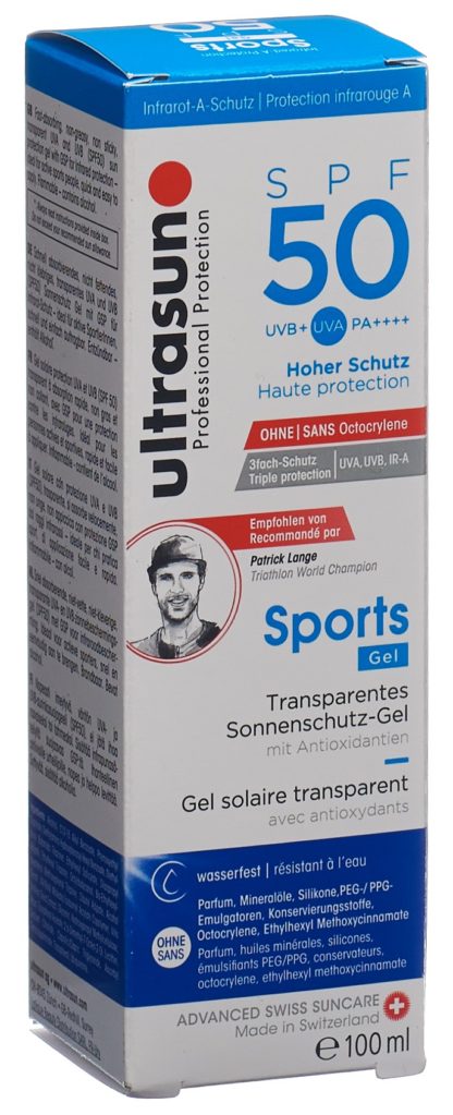 ULTRASUN Sports Gel SPF 50 Fl 100 ml – Bild 2