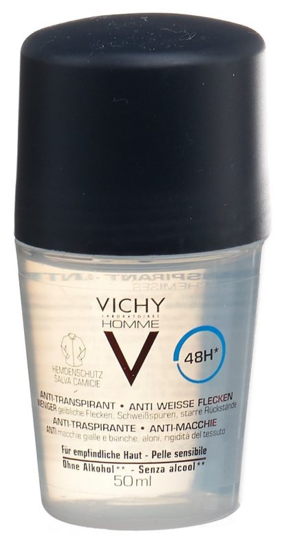 VICHY Homme Deo Anti-Flecken 48h Roll-on 50 ml – Bild 2