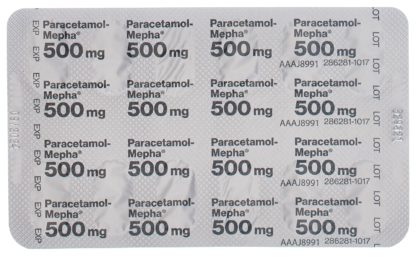 PARACETAMOL Mepha Filmtabl 500 mg 20 Stk – Bild 8