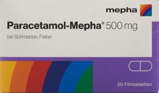 PARACETAMOL Mepha Filmtabl 500 mg 20 Stk