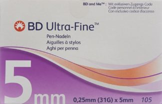 BD ULTRA-FINE Pen Nadel 31G 0.25x5mm 105 Stk