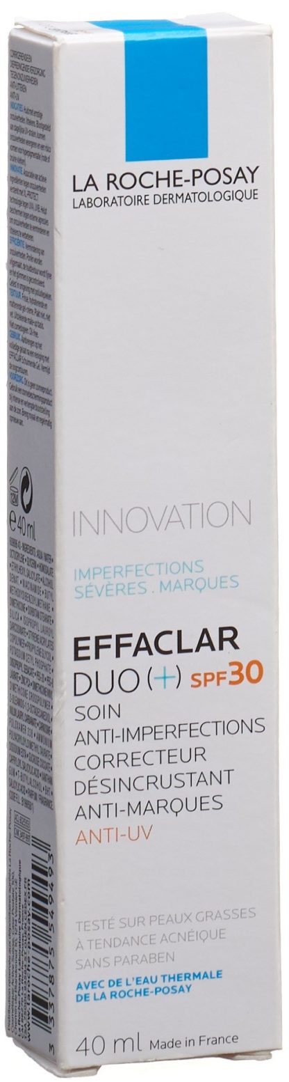 ROCHE POSAY Effaclar Duo(+) LSF30 Tb 40 ml – Bild 2