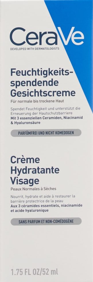 CERAVE Feuchtigkeitsspend Gesichtscr Disp 52 ml
