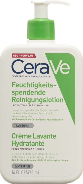 CERAVE Feuchtigkeitsspendende Reinigungslot 473 ml
