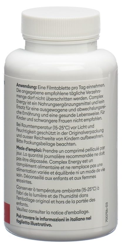 COMPLEX Energy Filmtabl Ds 120 Stk – Bild 8