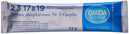 OMIDA SCHÜSSLER Nr3 Ferr phos Komp Plv Btl 30 Stk – Bild 4