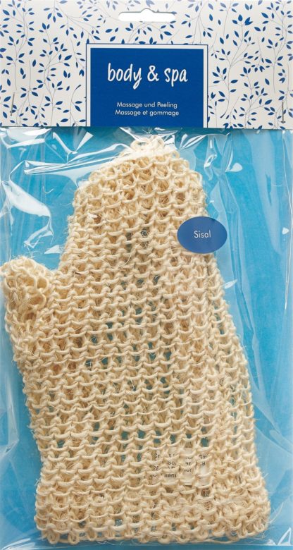 HERBA Massagehandschuh fein Sisal