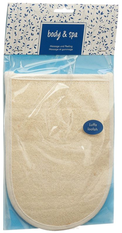 HERBA Massagehandschuh Luffa und Frotté – Bild 2