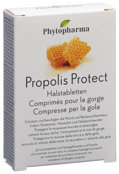 PHYTOPHARMA Propolis Protect Halstabletten 36 Stk – Bild 2
