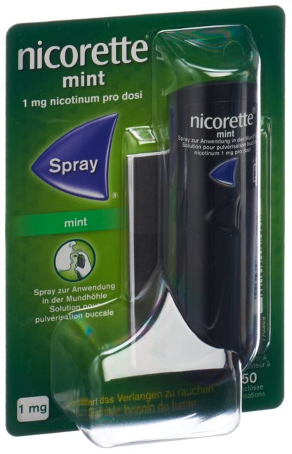 NICORETTE Mint Spray 150 Dos – Bild 2