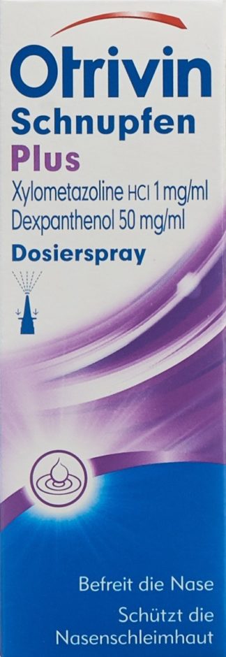 OTRIVIN Schnupfen Plus Dosierspray Fl 10 ml