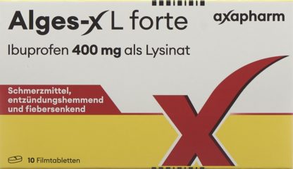 ALGES-X L forte Filmtabl 400 mg 10 Stk