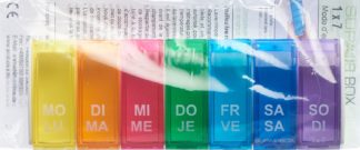 SUPAIRBOX 1x7 Wochendispenser D/F rainbow