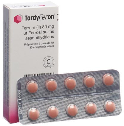TARDYFERON Ret Tabl 80 mg 30 Stk – Bild 6