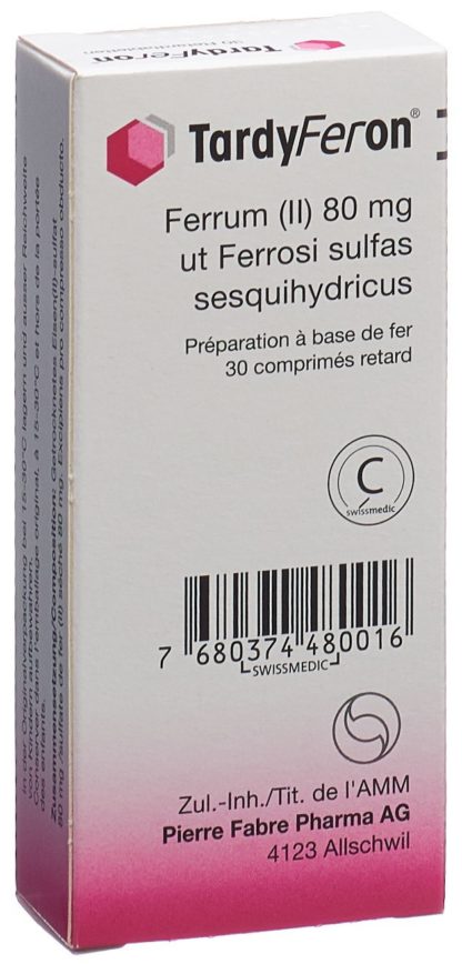 TARDYFERON Ret Tabl 80 mg 30 Stk – Bild 4