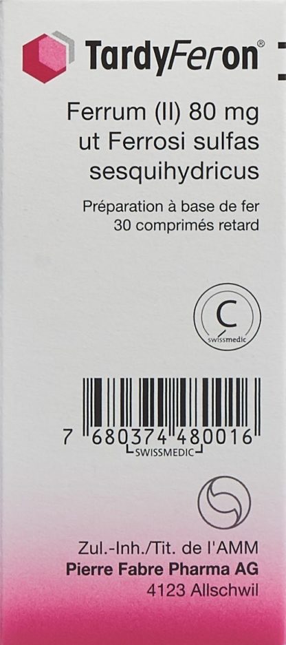 TARDYFERON Ret Tabl 80 mg 30 Stk – Bild 2