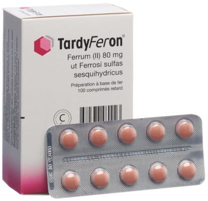 TARDYFERON Ret Tabl 80 mg 100 Stk – Bild 6