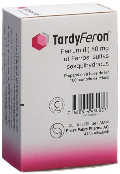 TARDYFERON Ret Tabl 80 mg 100 Stk – Bild 4