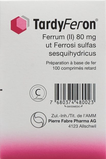 TARDYFERON Ret Tabl 80 mg 100 Stk – Bild 2