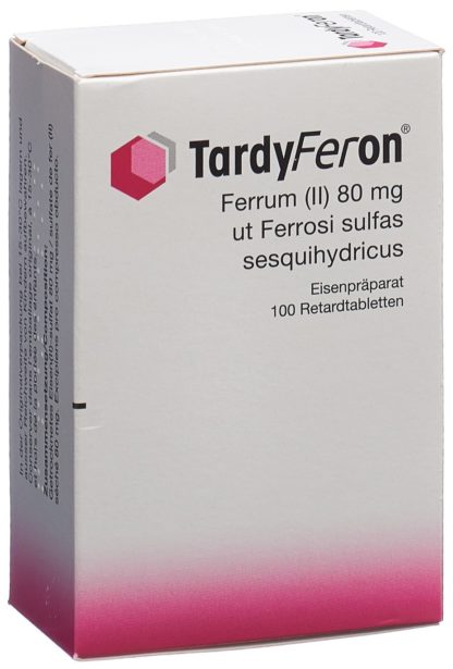 TARDYFERON Ret Tabl 80 mg 100 Stk – Bild 3