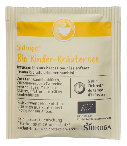 SIDROGA Bio Kinder Kräutertee 20 Stk – Bild 7