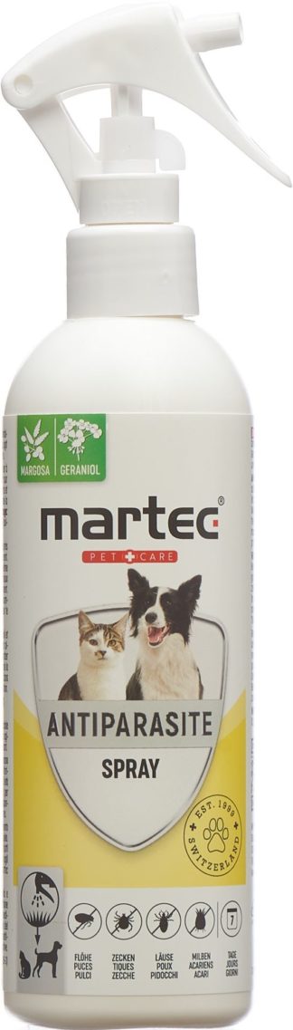 MARTEC PET CARE Spray ANTIPARASITE 250 ml