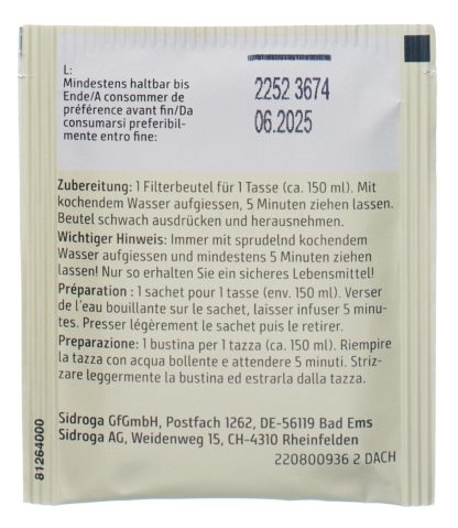 SIDROGA Ingwer-Zitrone Btl 20 Stk – Bild 8