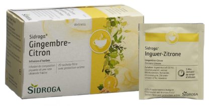 SIDROGA Ingwer-Zitrone Btl 20 Stk – Bild 6