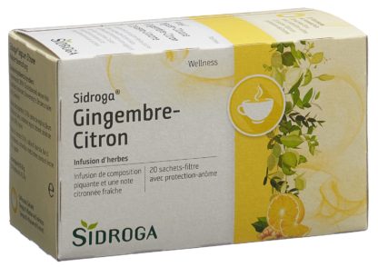 SIDROGA Ingwer-Zitrone Btl 20 Stk – Bild 4