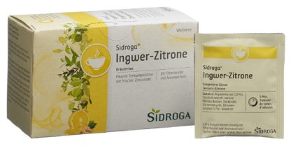 SIDROGA Ingwer-Zitrone Btl 20 Stk – Bild 5