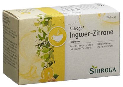 SIDROGA Ingwer-Zitrone Btl 20 Stk – Bild 3
