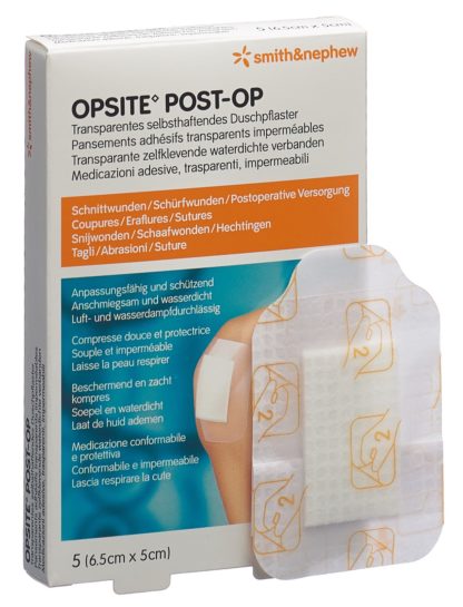 OPSITE POST OP Folienverb 6.5x5cm ster Btl 5 Stk – Bild 3