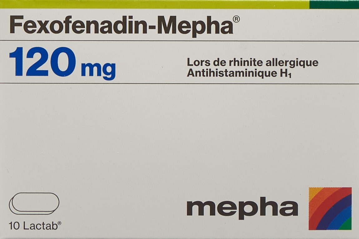 FEXOFENADIN Mepha Lactab 120 mg 10 Stk – Bild 2