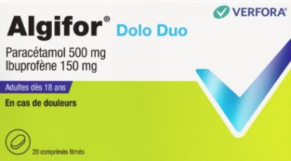 ALGIFOR Dolo Duo Filmtabl 500 mg/150 mg 20 Stk – Bild 2