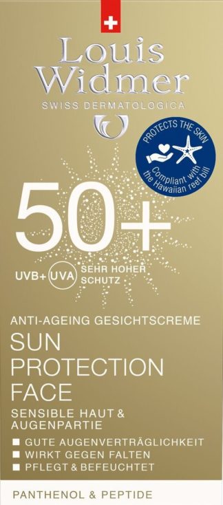 WIDMER Sun Protection Face 50 Parf 50 ml