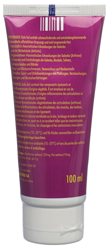 PERSKINDOL Dolo Gel Tb 100 ml – Bild 8