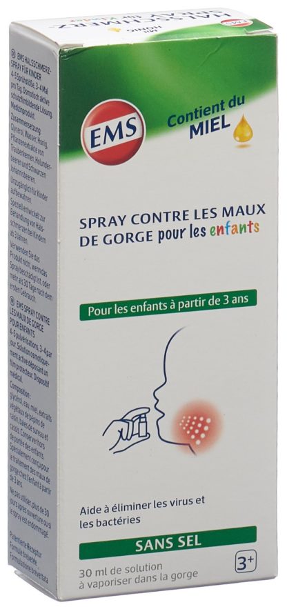 EMS Halsschmerzspray für Kinder 30 ml – Bild 3