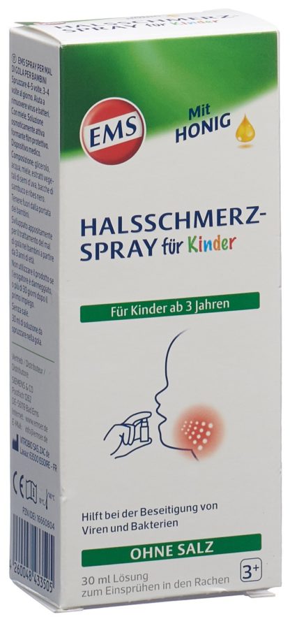 EMS Halsschmerzspray für Kinder 30 ml – Bild 2
