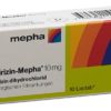CETIRIZIN Mepha Lactab 10 mg 10 Stk – Bild 3