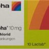 CETIRIZIN Mepha Lactab 10 mg 10 Stk