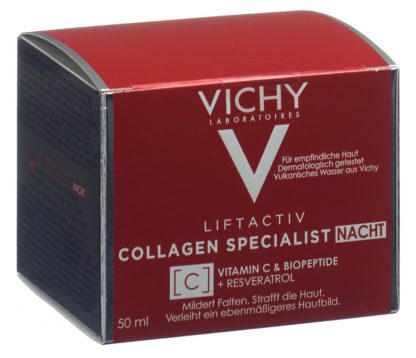 VICHY Liftactiv Collagen Specialist Nacht 50 ml – Bild 2